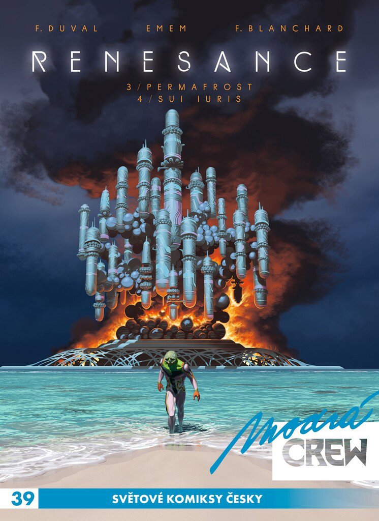 Modrá CREW Renesance 3 a 4