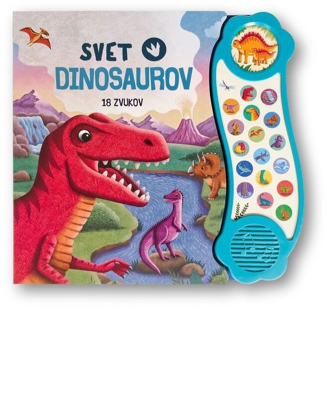 Svet dinosaurov 18 zvukov