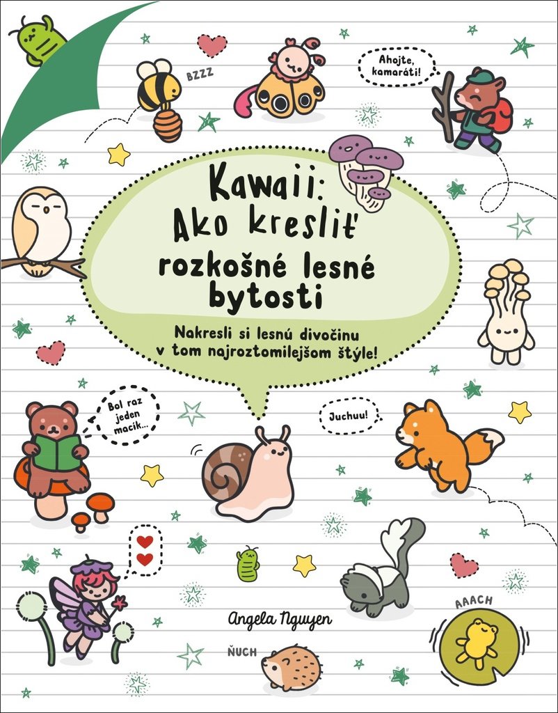 Kawaii Ako kresliť rozkošné lesné bytosti