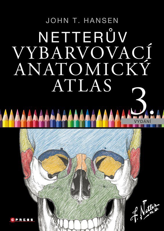 Netterův vybarvovací anatomický atlas