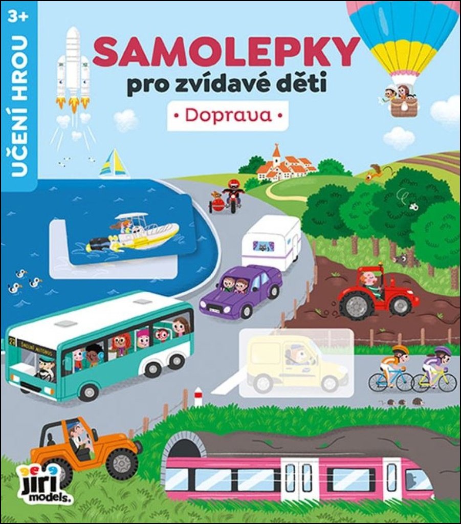 Samolepky pro zvídavé děti Doprava