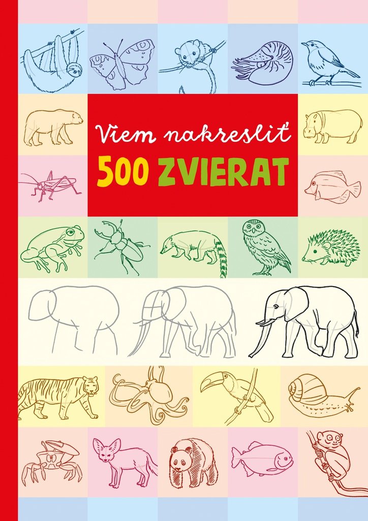 Viem nakresliť 500 zvierat