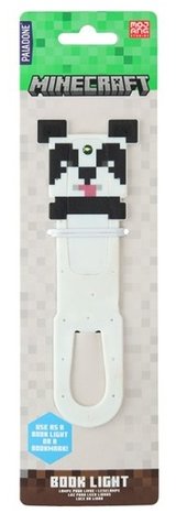 Lampička do knihy Minecraft Panda