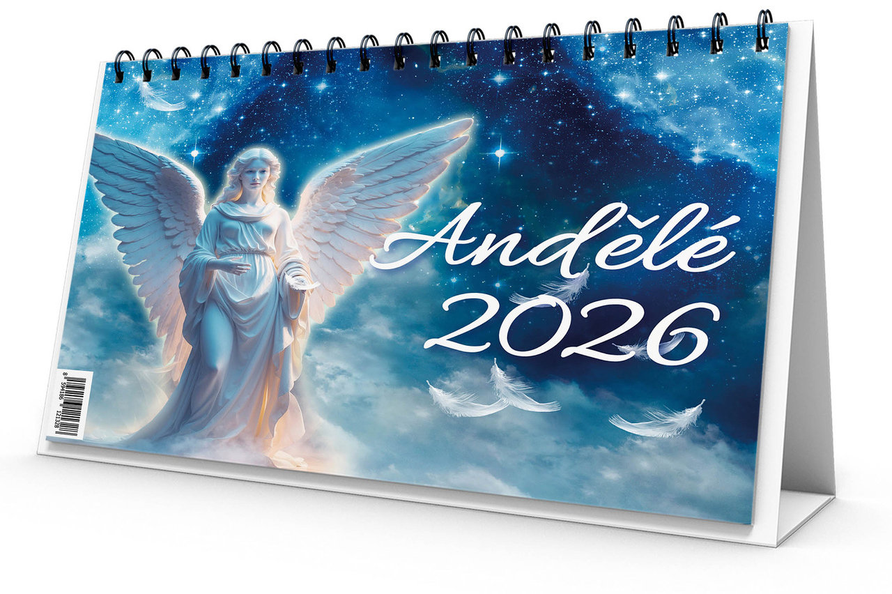 BOOKMEDIA Andělé 2026 - vysoce kvalitní diář