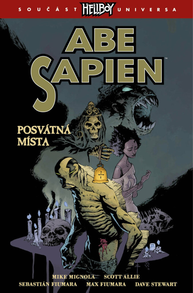 Hellboy Abe Sapien Posvátná místa
