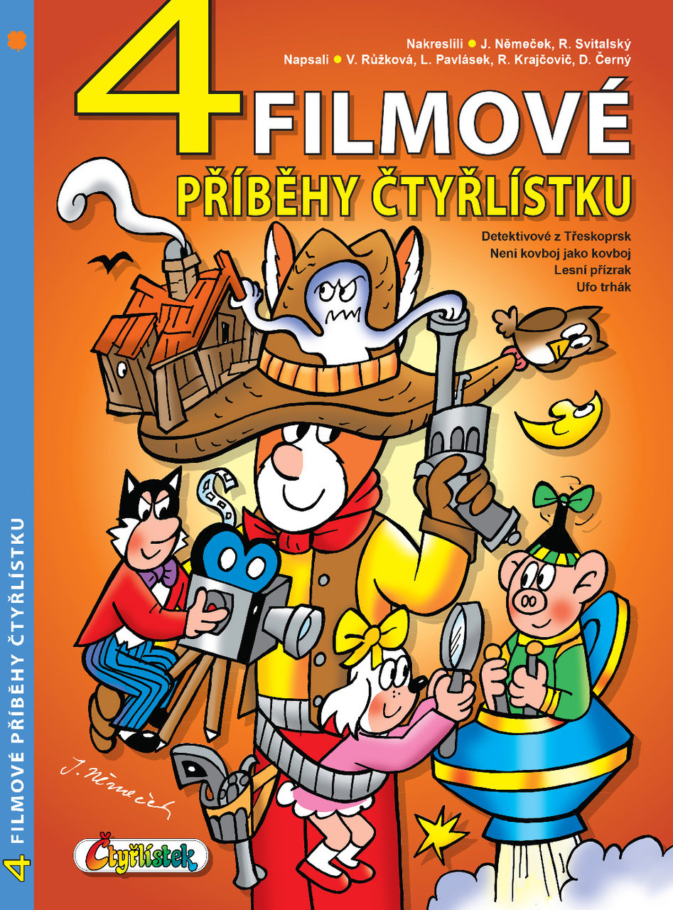 4 filmové příběhy Čtyřlístku