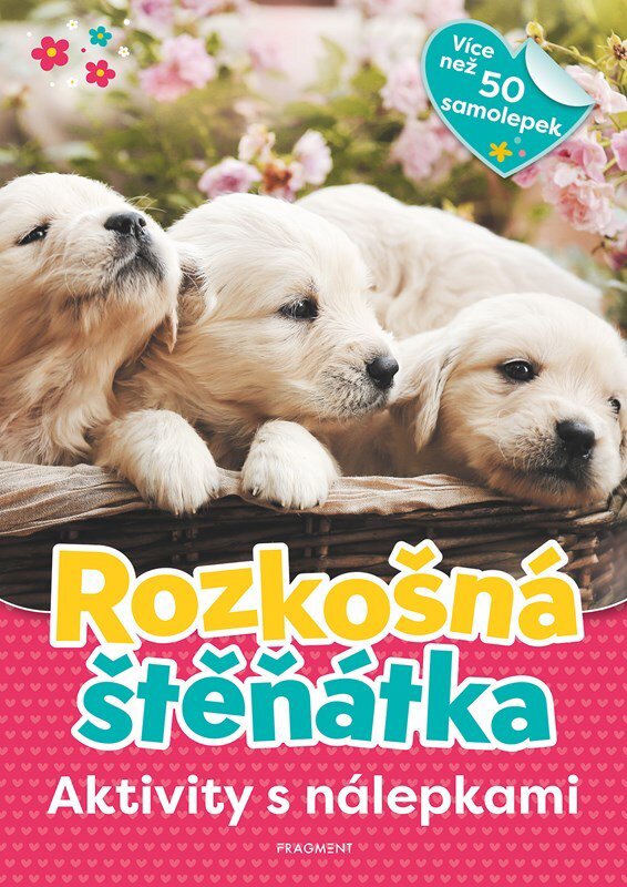 Aktivity s nálepkami Rozkošná štěňátka