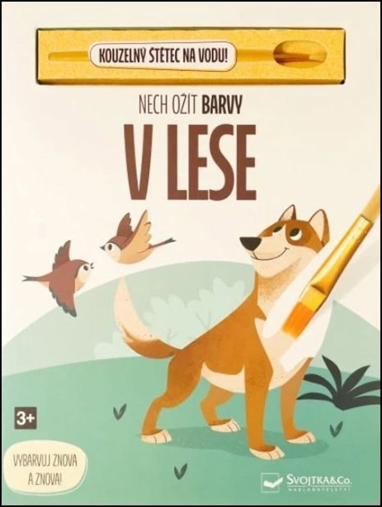 Nech ožít barvy V lese: Vybarvuj znova a znova!