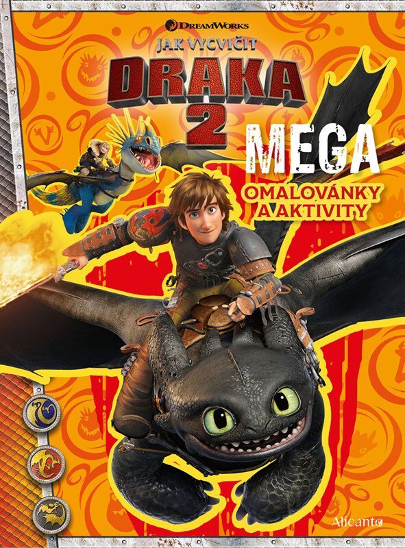 Jak vycvičit draka 2: Mega omalovánky a aktivity