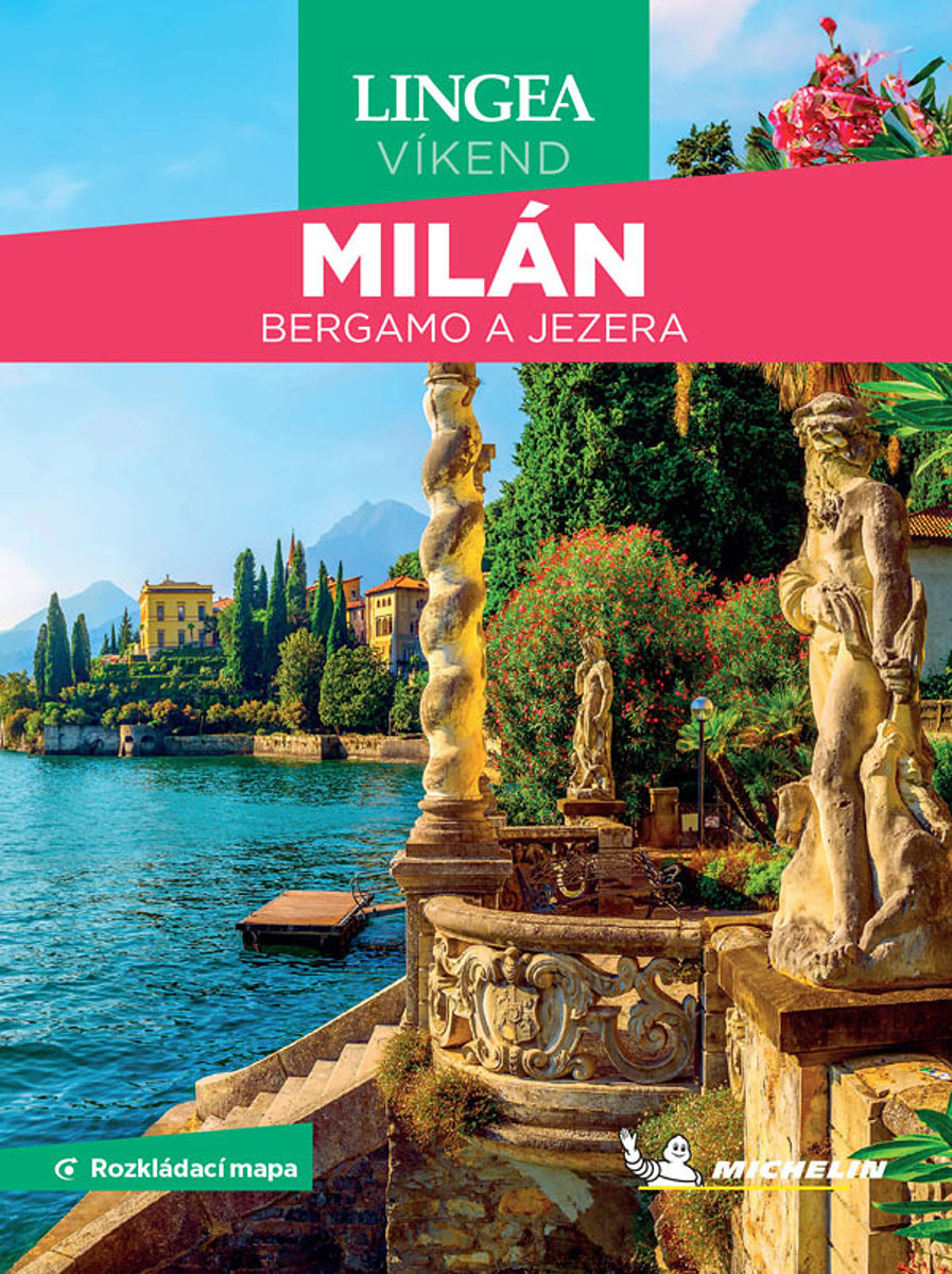 Milán, Bergamo a jezera Víkend: rozkládací mapa