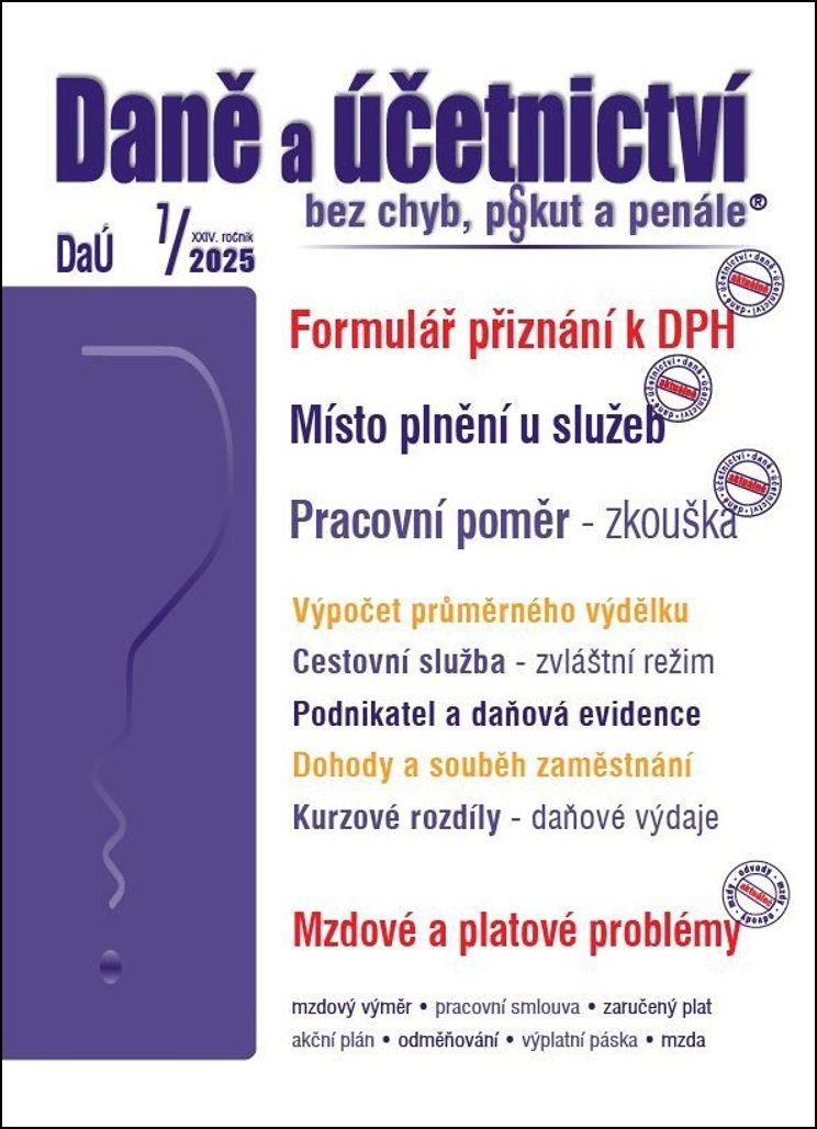 Daně a účetnictví bez chyb, pokut a penále