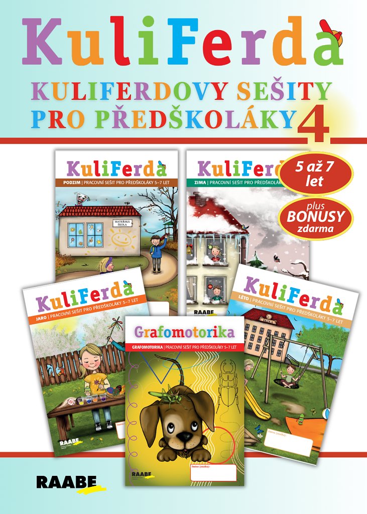 KuliFerda : SADA 5 pracovných sešitů č.4