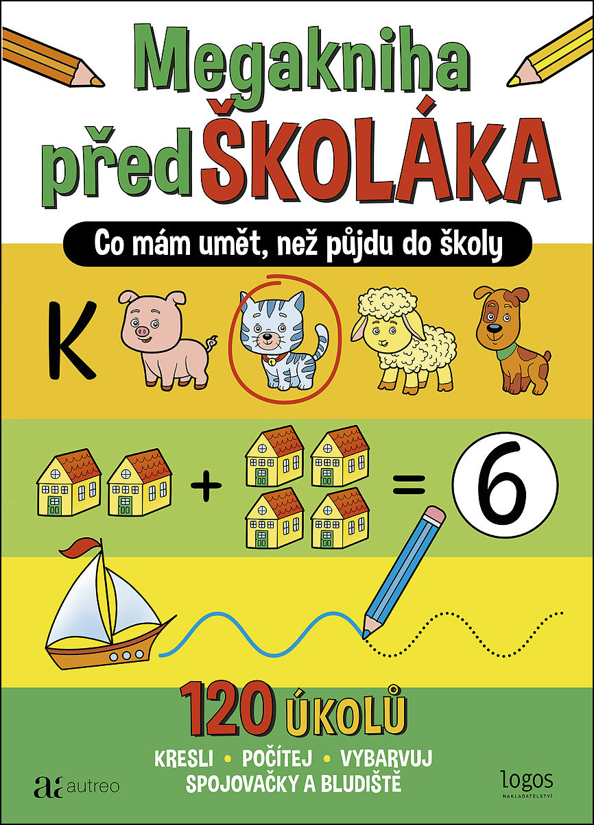 Megakniha předŠKOLÁKA: Co mám umět, než půjdu do školy