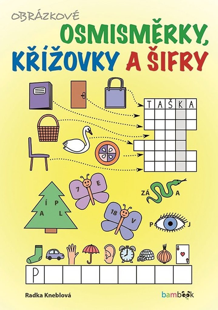 Obrázkové osmisměrky, křížovky a šifry