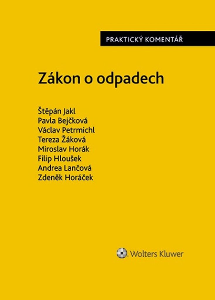 Zákon o odpadech Praktický komentář