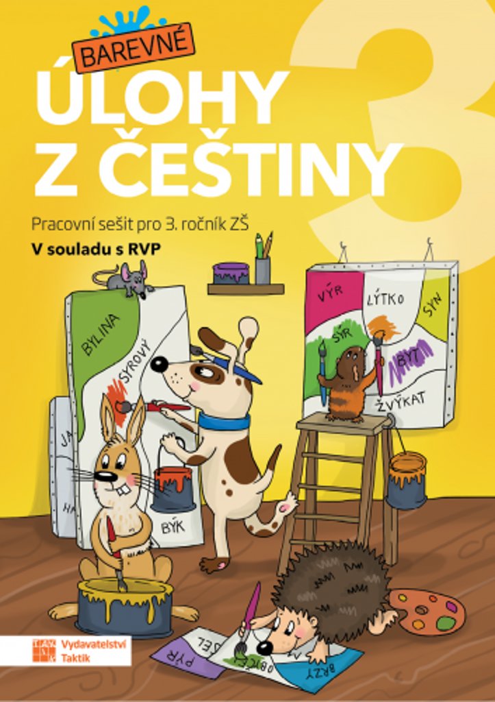 Barevné úlohy z češtiny 3: Pracovní sešit pro 3. ročník ZŠ