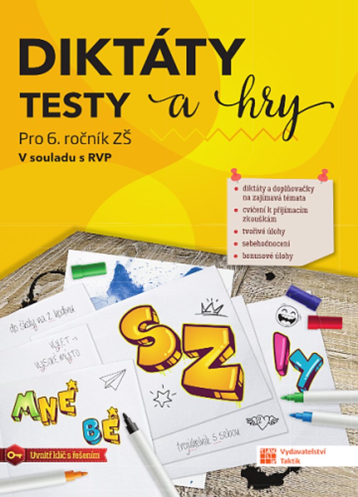 Diktáty, testy a hry 6: Pro 6. ročník ZŠ