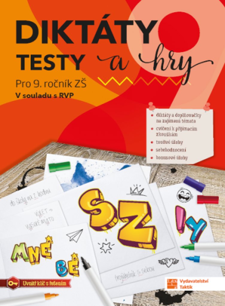 Diktáty, testy a hry 9: Pro 9. ročník ZŠ