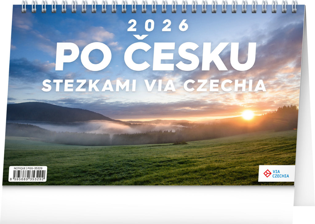 NOTIQUE Po Česku stezkami Via Czechia 2026