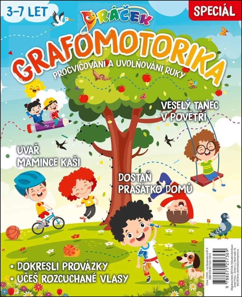 Dráček speciál Grafomotorika: Procvičování a uvolňování ruky