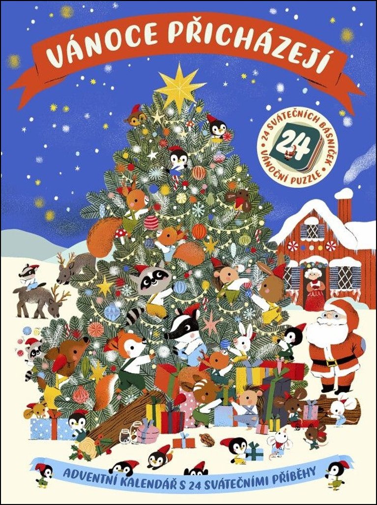 Adventní kalendář s 24 svátečními příběhy