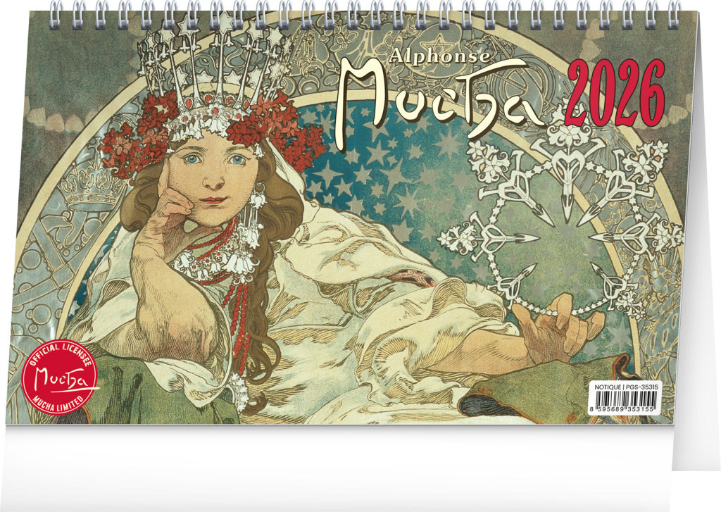 NOTIQUE Alfons Mucha 2026