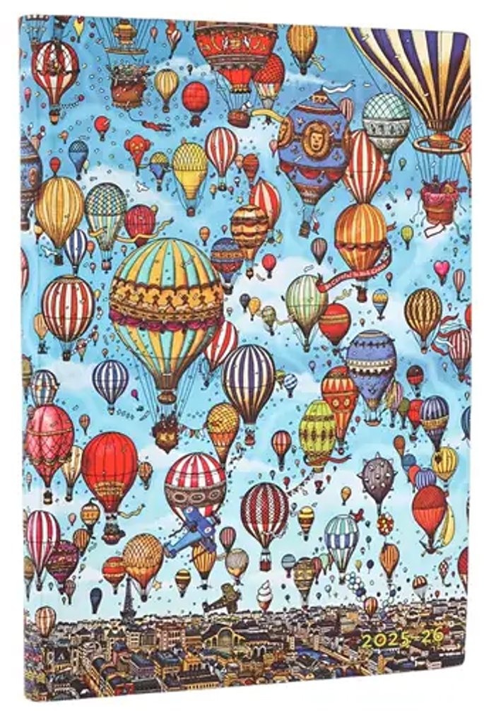 PAPERBLANKS Diář 2025/2026 Balloon Festival