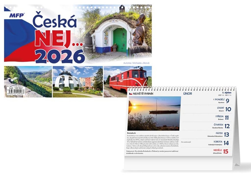 MFP Česká nej kalendář 2026