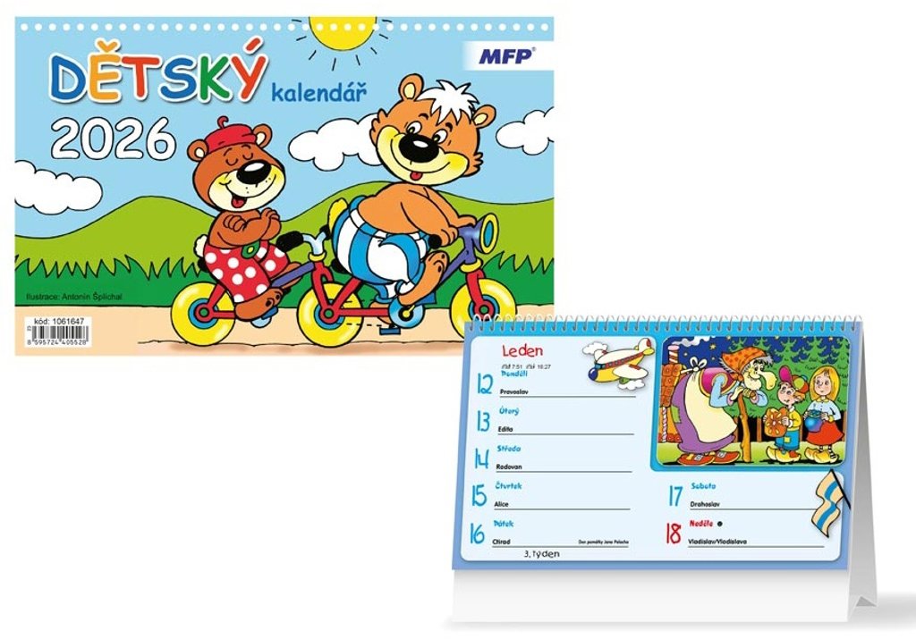 MFP Dětský kalendář 2026