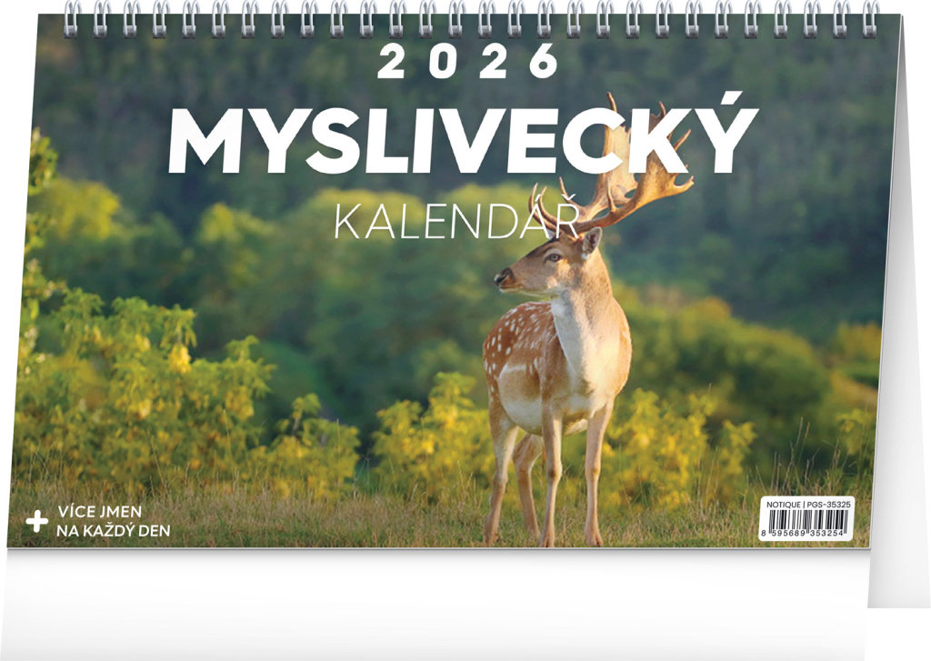 NOTIQUE Myslivecký kalendář 2026
