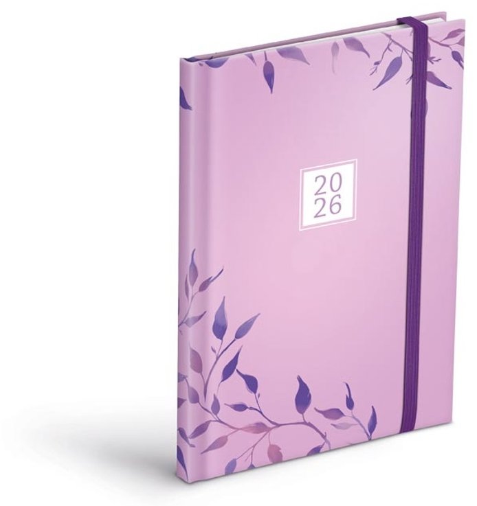 Diář MFP Diář 2026 T805 Lamino 3 s gumkou - perfektní pomocník pro každodenní plánování a organizace.