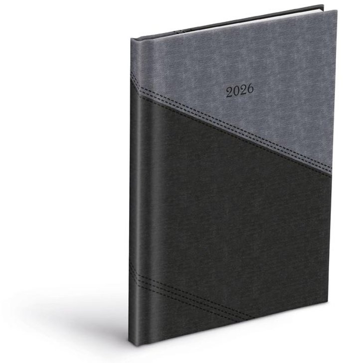MFP Diář 2026 T805 PU gray/dark gray