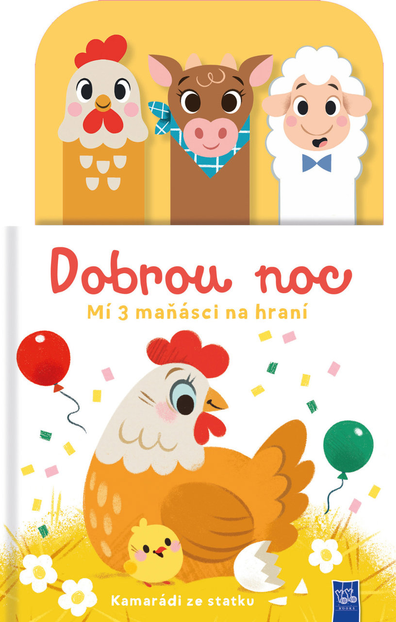 Dobrou noc Kamarádi ze statku: Mí 3 maňásci na hraní
