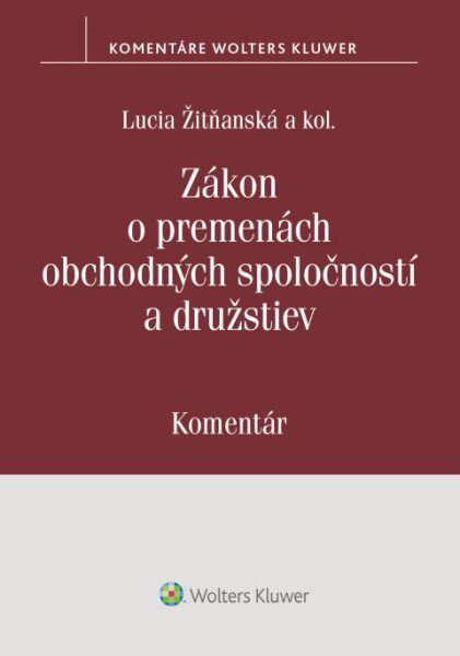 Zákon o premenách obchodných spoločností a družstiev