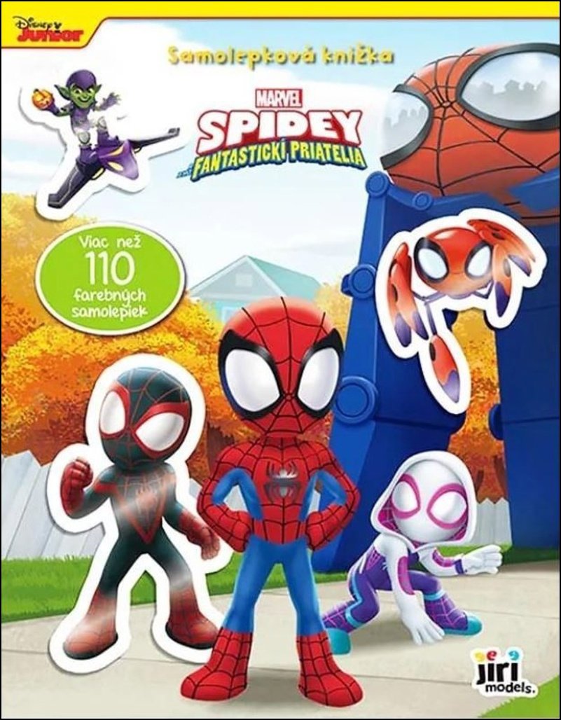 Samolepková knižka Spidey