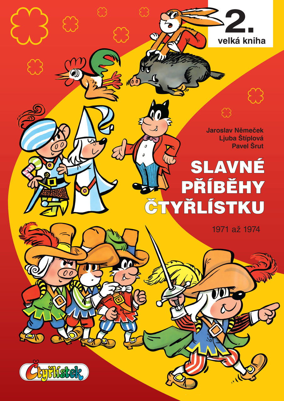 Slavné příběhy Čtyřlístku: 2. velká kniha, 1971 až 1974