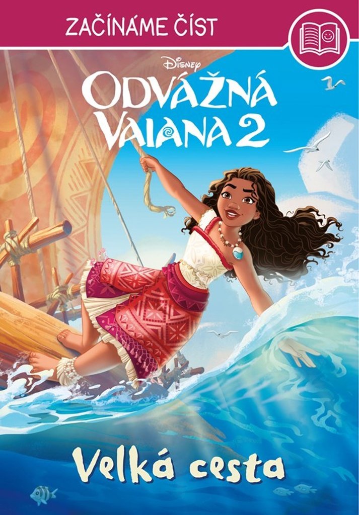Odvážná Vaiana 2 Velká cesta: Začínáme číst