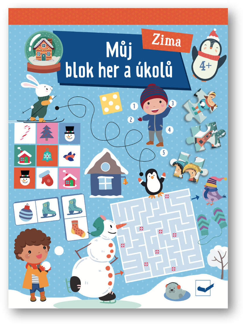 Můj blok her a úkolů Zima 4+