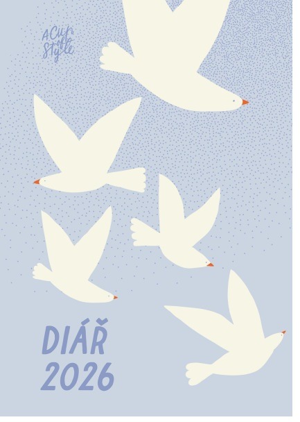 Diář A Cup of Style 2026 velký