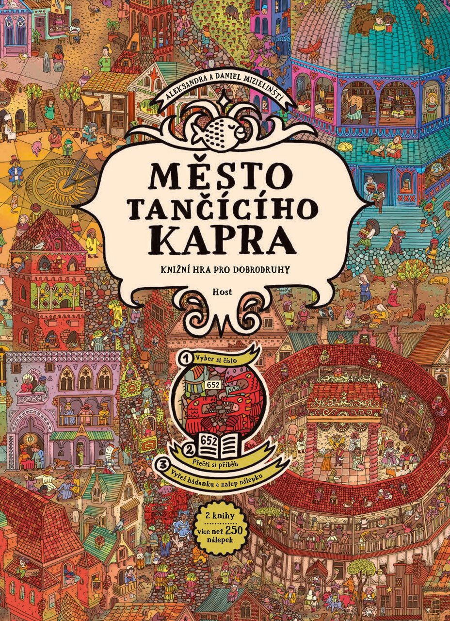 Město Tančícího kapra: Knižní hra pro dobrodruhy
