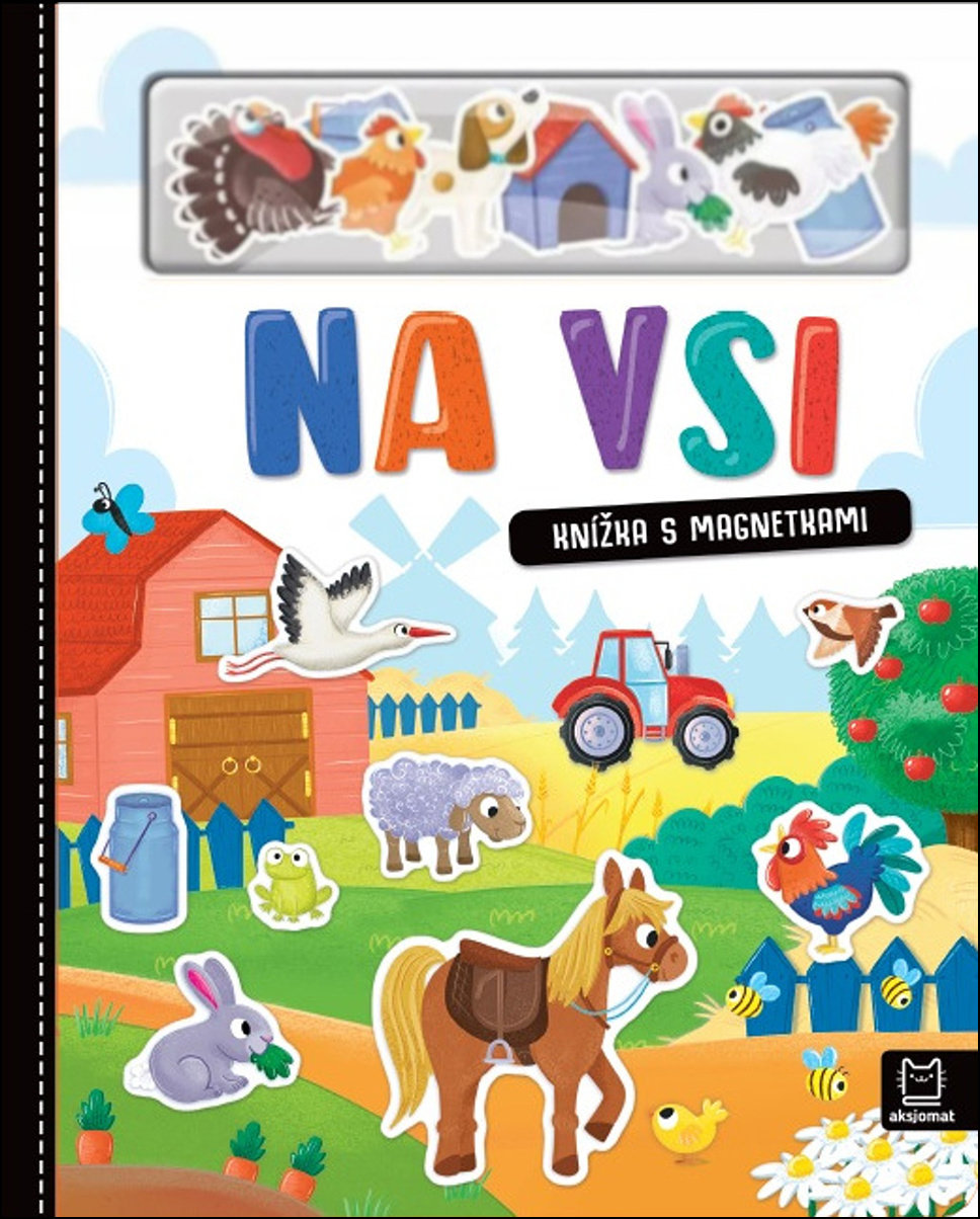 Na vsi: Knížka s magnetkami