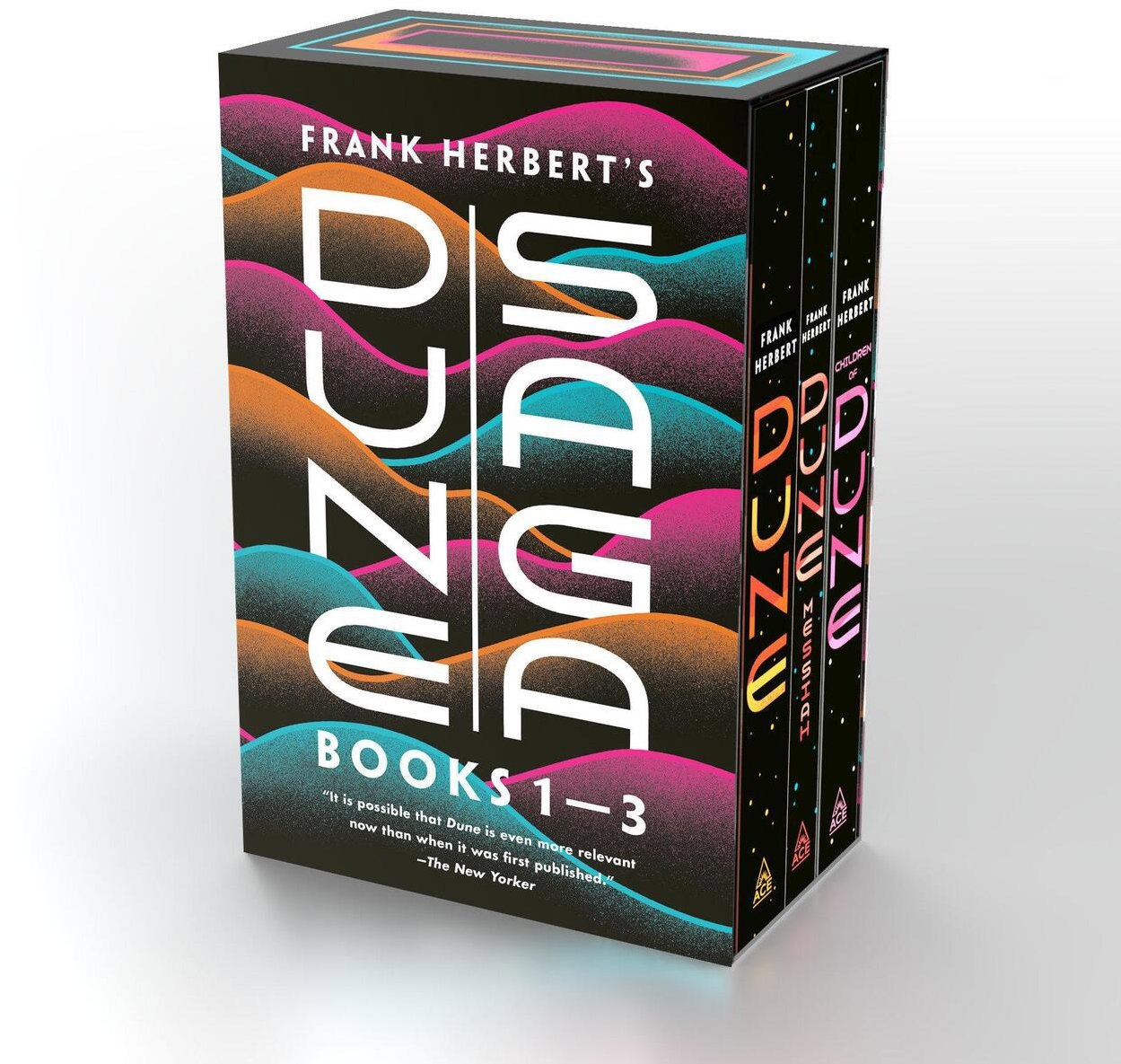 Frank Herbert's Dune Saga 3-Book Boxed Set: Dune, Dune Messiah, and Children of Dune