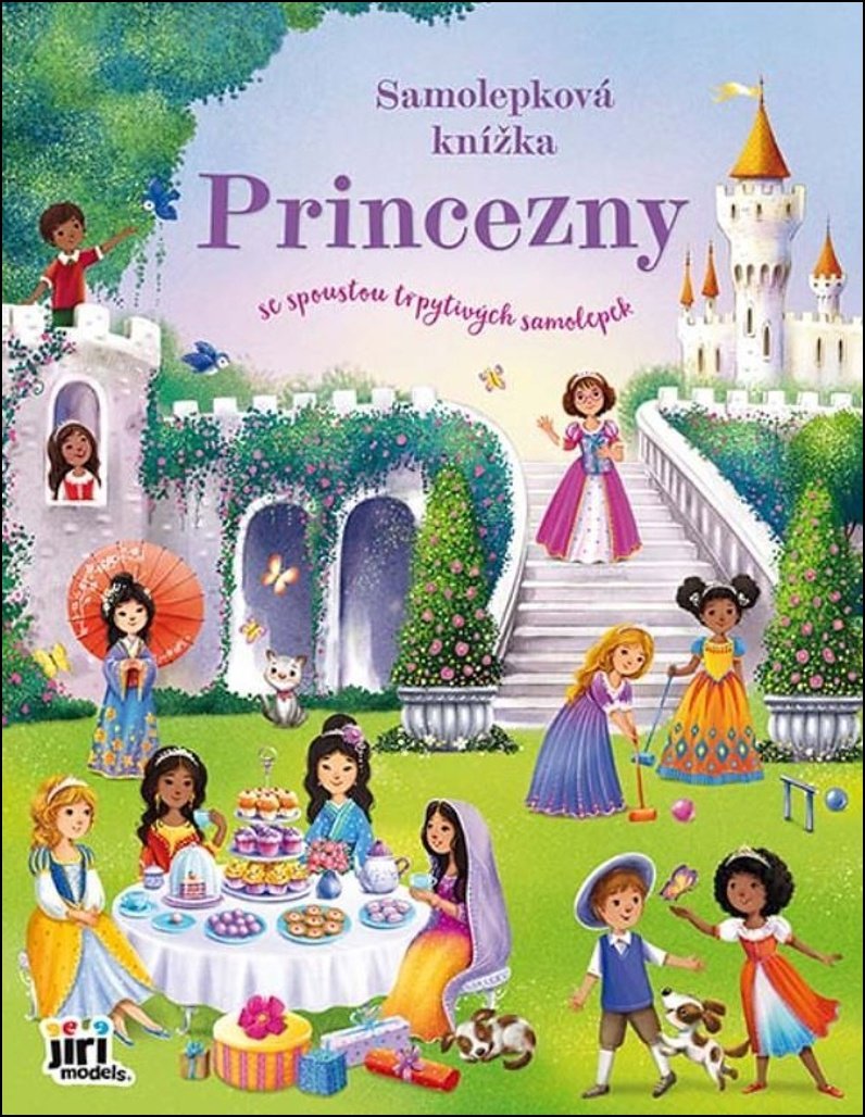 Velká samolepková knížka Princezny