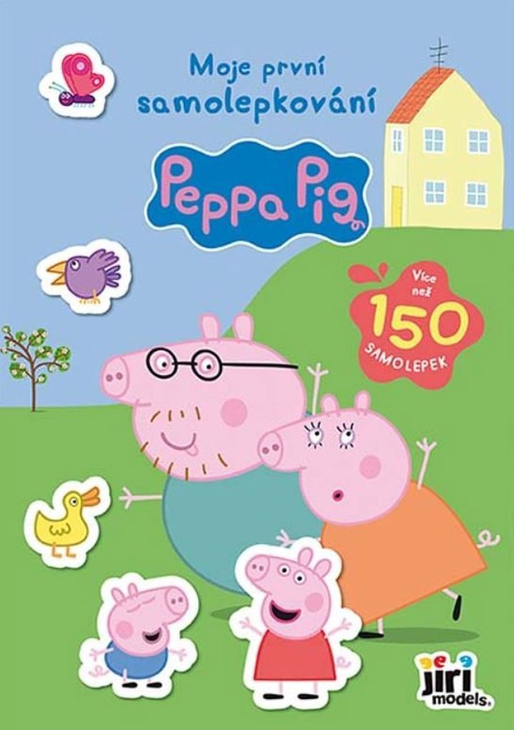 Moje první samolepkování Prasátko Peppa