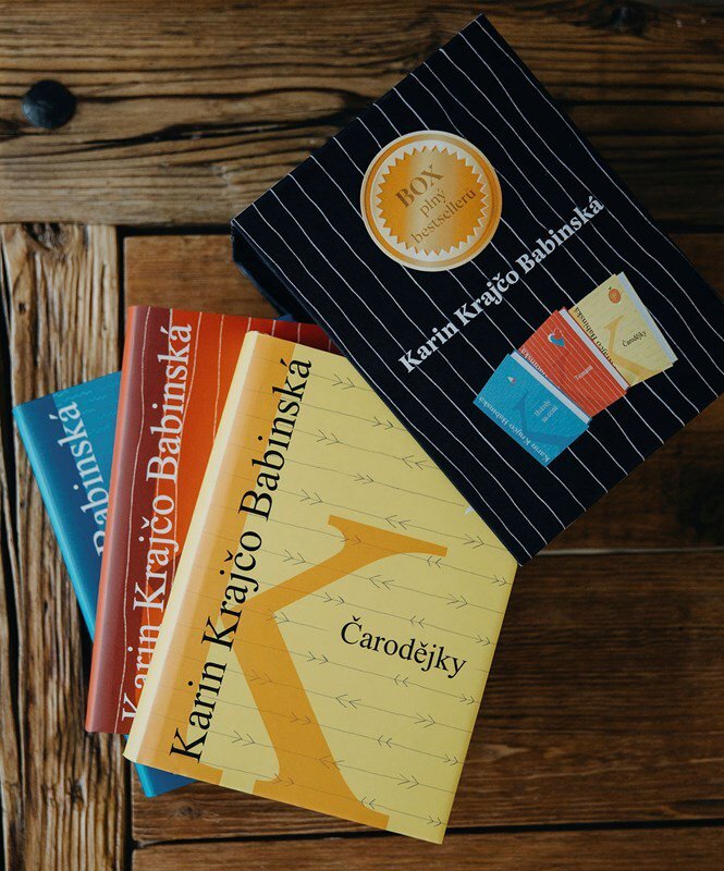 Box plný bestsellerů: Hvězdy na cestě, Tsunami, Čarodějky