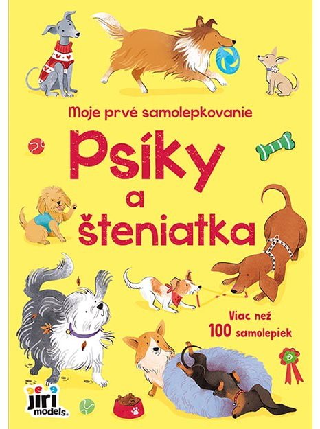 Moje prvé samolepkovanie Psíci a šteniatka