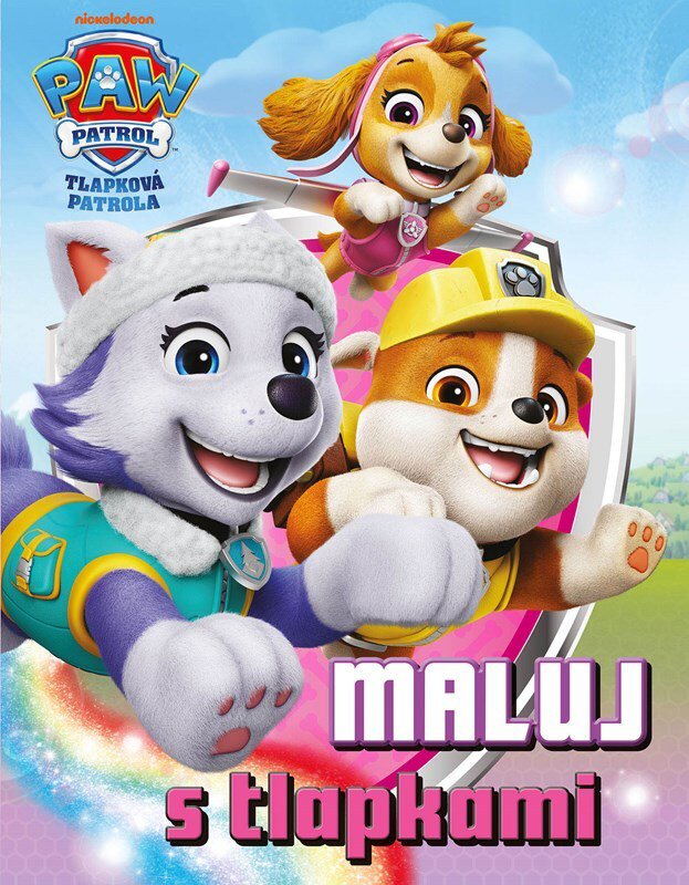 Tlapková patrola Maluj s tlapkami!