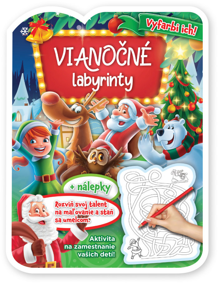 Vianočné labyrinty