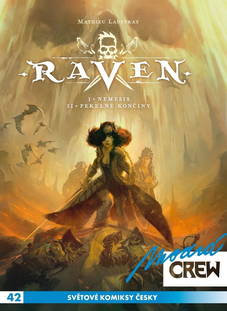 Modrá CREW 42 Raven 1+2