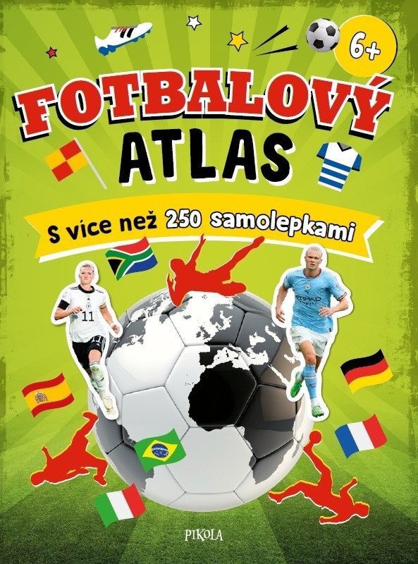Fotbalový atlas: S více než 250 samolepkami